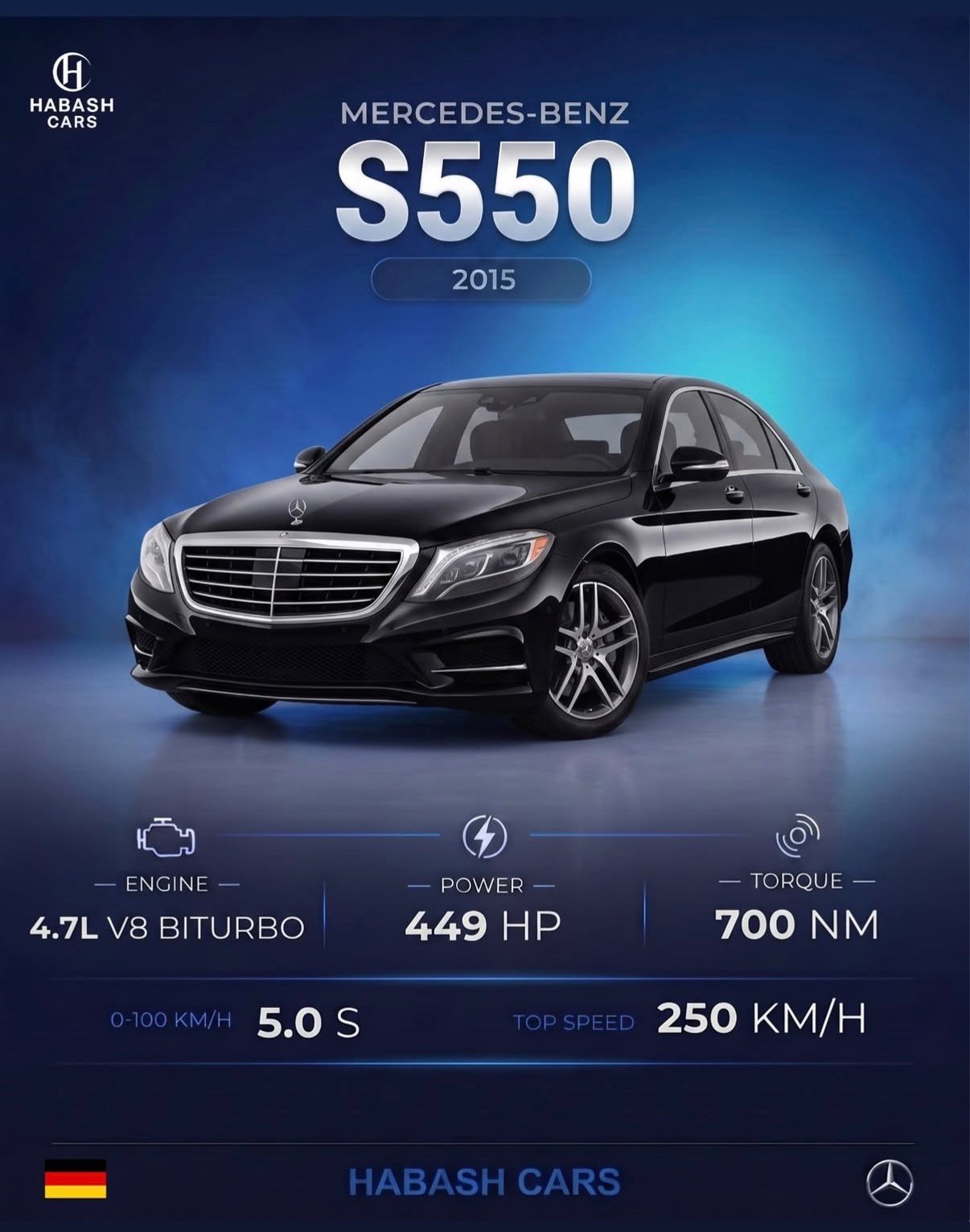 Mercedes S550 2015