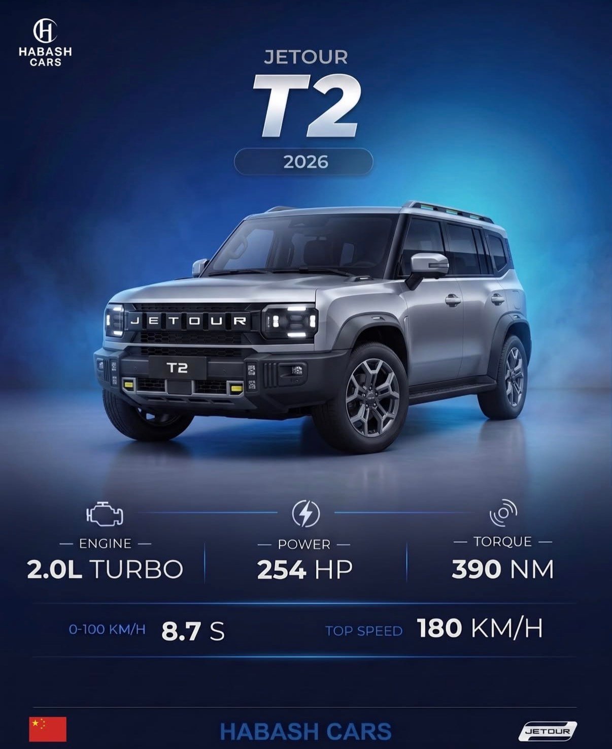 Jetour T2 2026